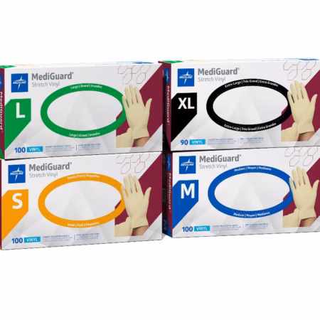 MediGuard Stretch Vinyl Gloves