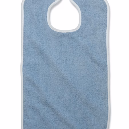 Medline Hook-and-Loop Terry Cloth Clothing Protectors (Feeding Bib)