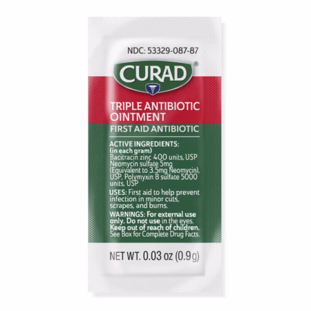 CURAD Triple Antibiotic Ointment, 0.9 g Packet