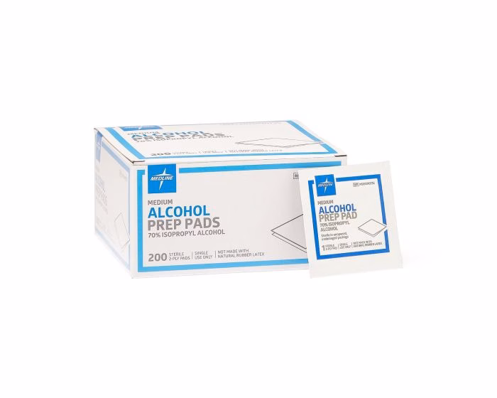 Medline Alcohol Prep Pads