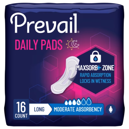 Prevail Bladder Control Pads - Moderate Long